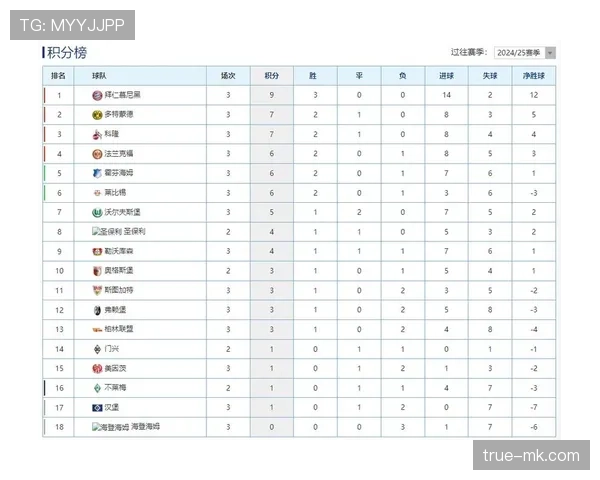 拜仁慕尼黑防线稳固，领跑德甲积分榜